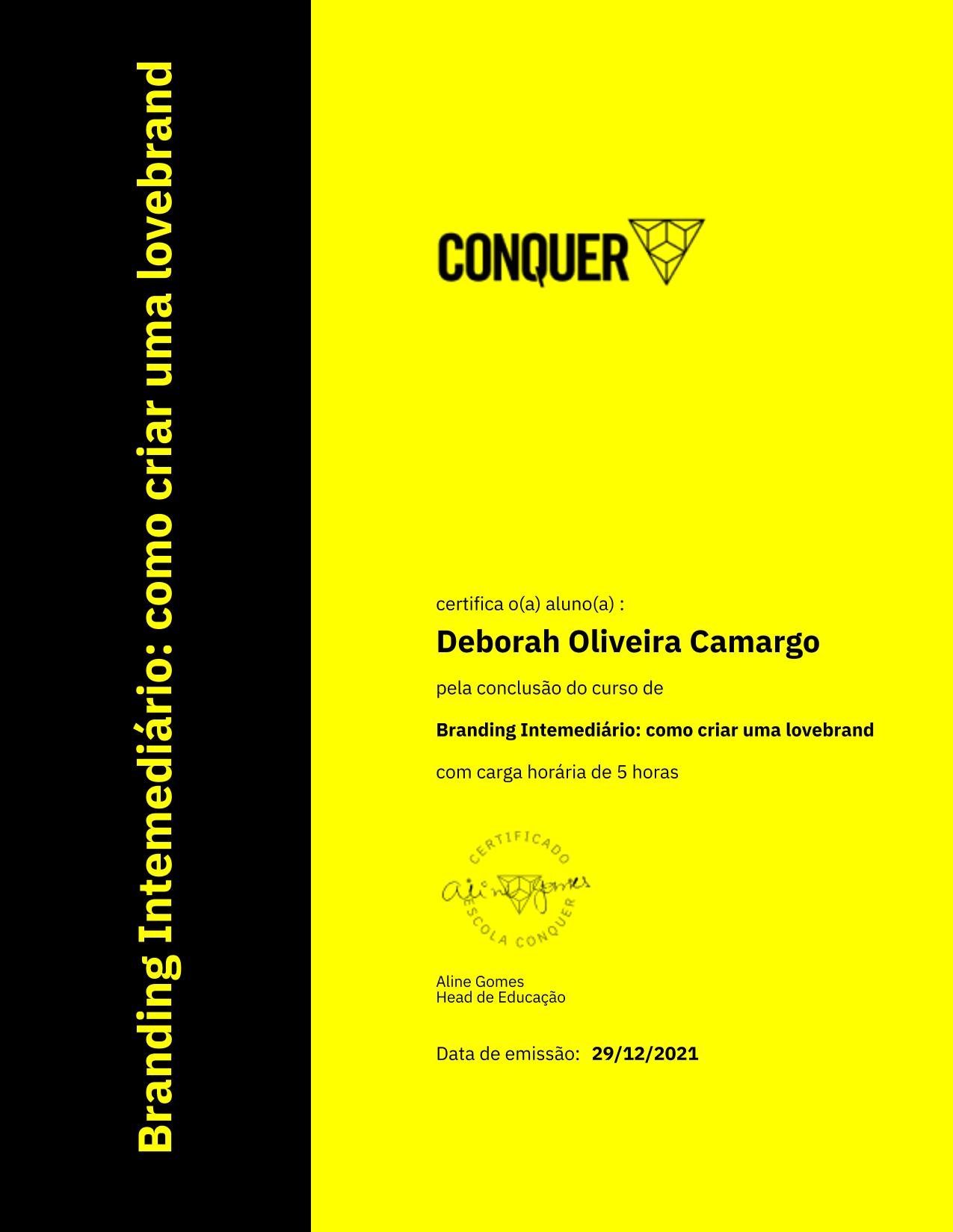 Certificado de Branding Intemediário: como criar uma lovebrand